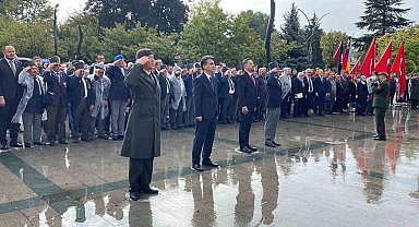 Gaziler Günü yağmur altında coşkuyla kutlandı