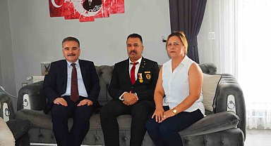 Gaziler Gününde anlamlı ziyaret