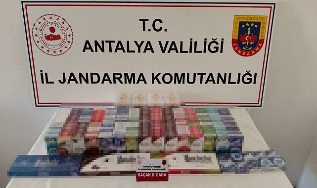 Gazipaşa'da 250 kilo kaçak tütün ve 420 paket kaçak sigara ele geçirildi
