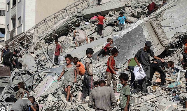 Gazze'de can kaybı 64 bin 605'e yükseldi
