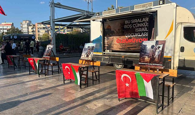 Gazze'deki çocuklar için "Boş Sıralar" etkinliği