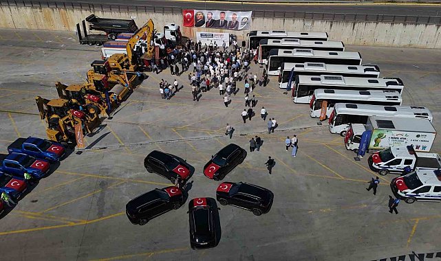 Gebze Belediyesi'ne ait araç sayısı 216'ya yükseldi