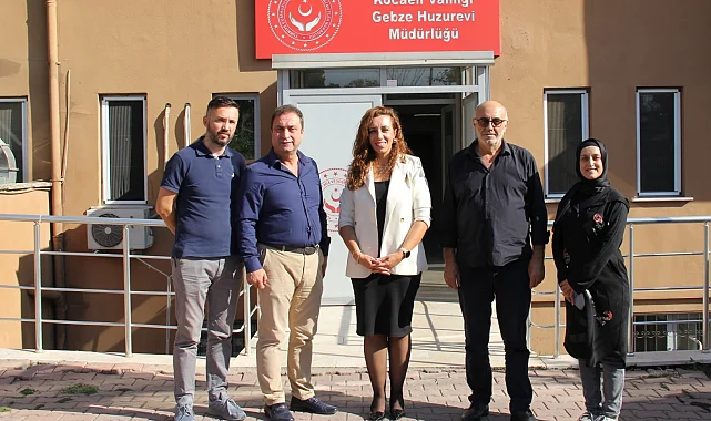 Gebze Huzurevi'nde anlamlı ziyaret