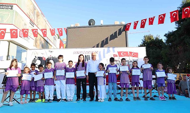 Gebze yaz spor okulları coşkuyla tamamlandı