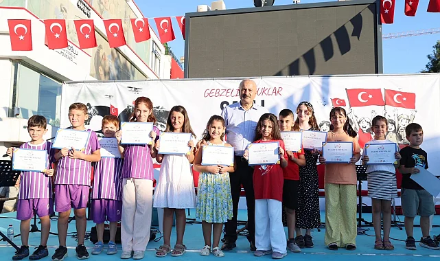 Gebze'de Yaz Spor Okulları coşkuyla tamamlandı