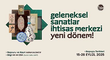 Geleneksel Sanatlar İhtisas Merkezi'nde kayıtlar başladı