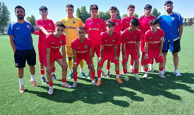 Gelişim Ligi U-15: Kayserispor: 4 - Çankaya Spor Kulübü: 0