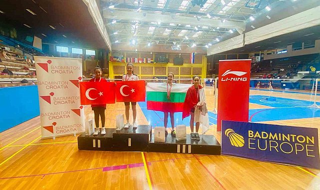 Genç sporcu Doğan Hırvatistan'dan madalya ile döndü