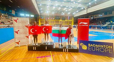 Genç sporcu Doğan Hırvatistan'dan madalya ile döndü