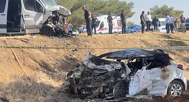 Genç sürücü yanarak hayatını kaybetti