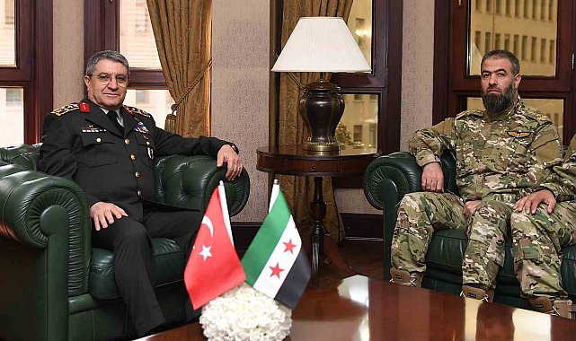Genelkurmay Başkanı Orgeneral Bayraktaroğlu, Suriye Hava Kuvvetleri Komutanı Hawary'i kabul etti