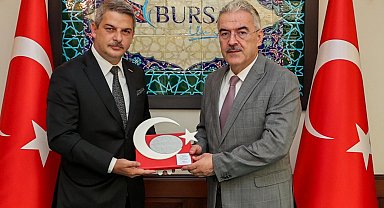 GESİAD'dan Bursa Valisi Ayyıldız'a 34. yıl ziyareti