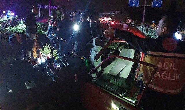 Giresun'da feci kaza: 1 ölü, 3 yaralı