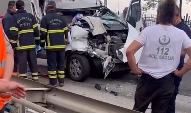 Giresun'da trafik kazası : 1 ölü, 1 yaralı