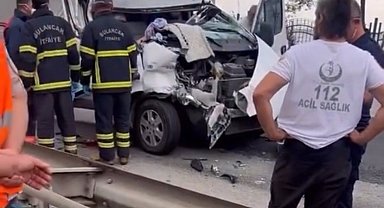 Giresun'da trafik kazası : 1 ölü, 1 yaralı