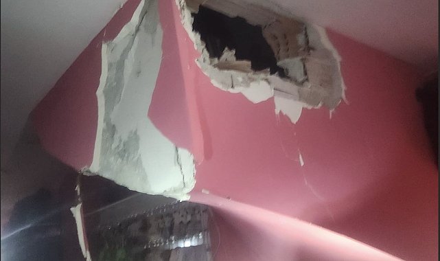 Gönen'de iş yerinde patlama paniği