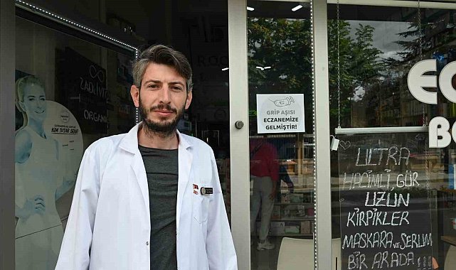 Grip aşıları eczanelerde yerini aldı