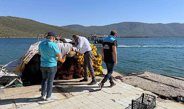 Güllük Körfezi'nde kaçak avcılık denetimi