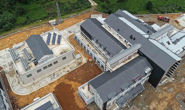 Güneysu'da 100 yataklı devlet hastanesi hizmete hazırlanıyor