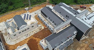 Güneysu'da 100 yataklı devlet hastanesi hizmete hazırlanıyor