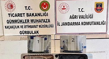 Gürbulak Sınır Kapısı'nda 4 kilo 322 gram sıvı metamfetamin ele geçirildi
