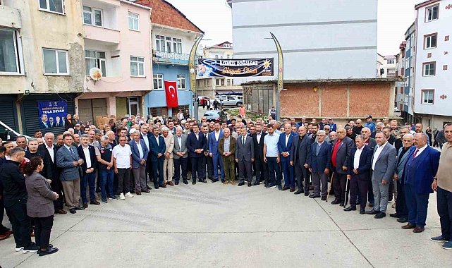 Gürgentepe'de doğalgaz ateşi yandı
