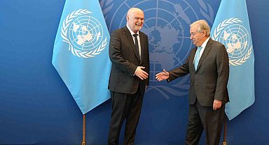 Guterres'ten Sinirlioğlu'na sıcak karşılama: "Evine hoş geldin"