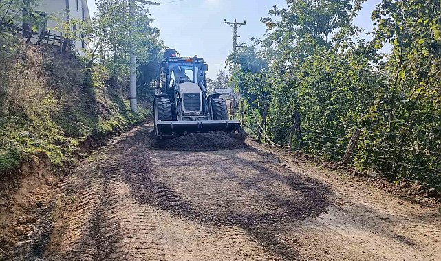 Güvenli yollar için sağlam alt yapı kuruluyor