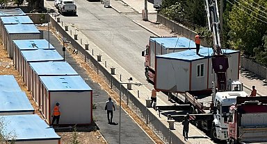 Haber sonrası konteynerler alınmaya başlandı