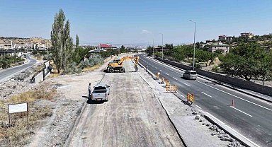 Hacılar Kayseri Caddesi'nde ilk etap trafiğe açıldı