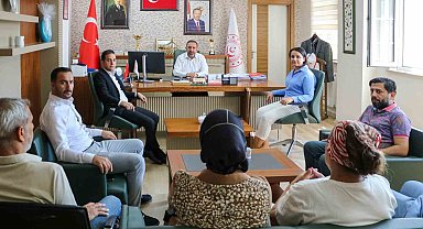 HAK-İŞ Konfederasyonu ve Öz Sağlık İş Sendikasından Diyarbakır Aile ve Sosyal Hizmetler İl Müdürlüğüne taziye ziyareti