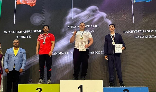 Haliliye'nin Milli Sporcusu Abdulsamet Ocakoğlu dünya 2'ncisi oldu