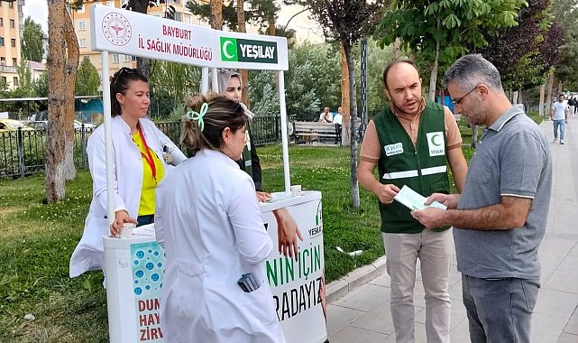Halk Sağlığı Haftası'nda tütün bağımlılığına dikkat çekildi