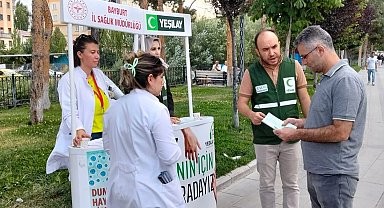 Halk Sağlığı Haftası'nda tütün bağımlılığına dikkat çekildi