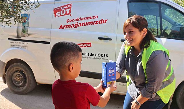 Halk süt 2025 yılında 10 bin çocuğa ulaştırıldı
