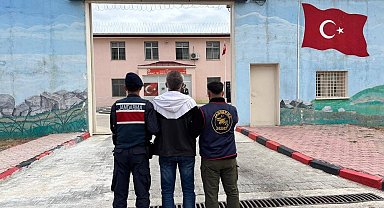 Hapis cezasıyla aranan şahsı jandarma yakaladı
