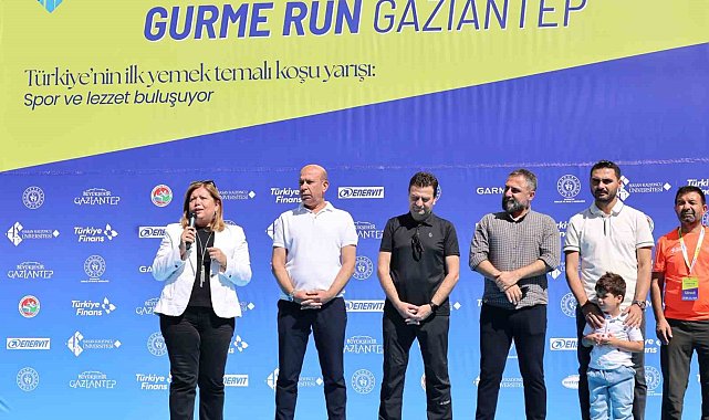 Hasan Kalyoncu Üniversitesi Lider paydaşlığında Türkiye'nin ilk gastronomi temalı uluslararası yol koşusu, Gurme Run Gaziantep'te gerçekleşti