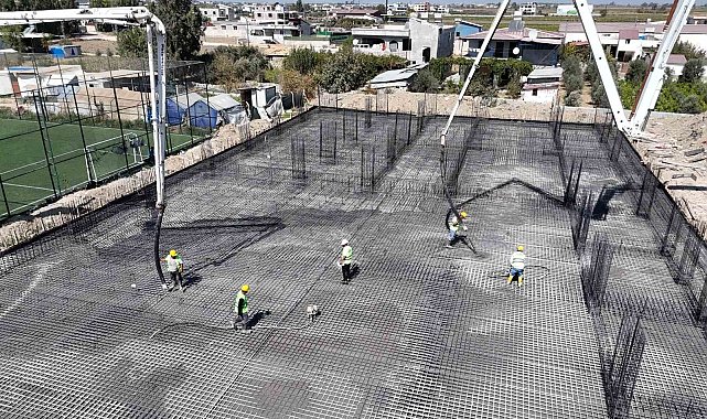 Hatay Büyükşehir Belediyesi, Bohşin Mahallesi'nde çok amaçlı salon inşasına başladı