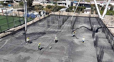 Hatay Büyükşehir Belediyesi, Bohşin Mahallesi'nde çok amaçlı salon inşasına başladı