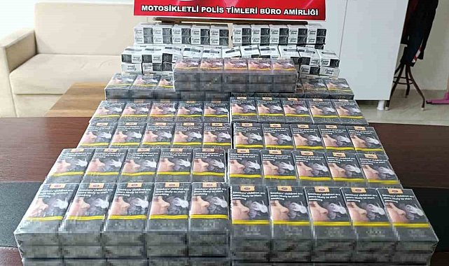 Hatay'da kaçak sigara operasyonu