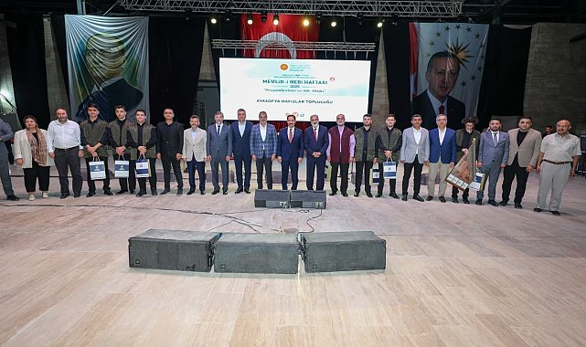 Hatay'da Mevlidi Nebi haftası kutlandı