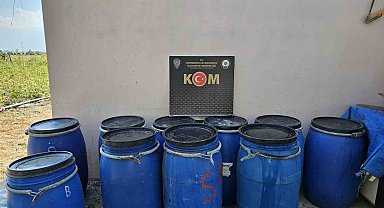 Hatay'da sahte içki operasyonu