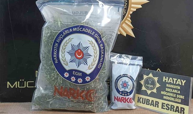 Hatay'da uyuşturucu operasyonu; 15 gözaltı