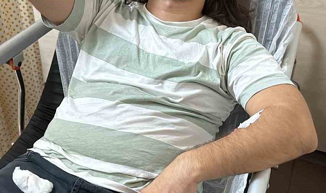 Havalimanında taksicilerin müşteri alma kavgası: 2 yaralı