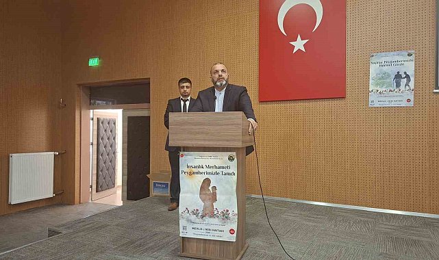 Hisarcık'ta "Peygamberimiz ve aile ahlakı" konulu konferans