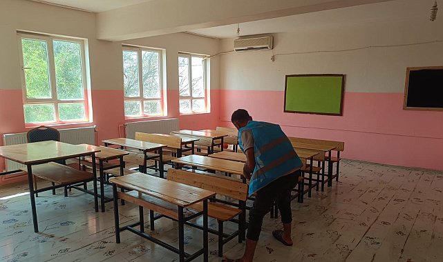 Hükümlüler okulları yeni döneme hazırladı