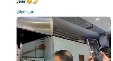 Iğdır Üniversitesi Rektörü döner tezgahına geçti