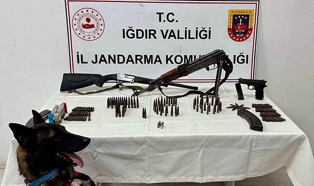 Iğdır'da Jandarmadan silah kaçakçılığı operasyonu