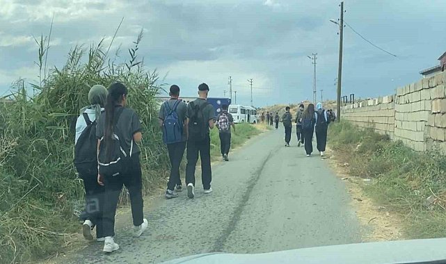 Iğdır'da okul yolu kazaya davetiye çıkarıyor