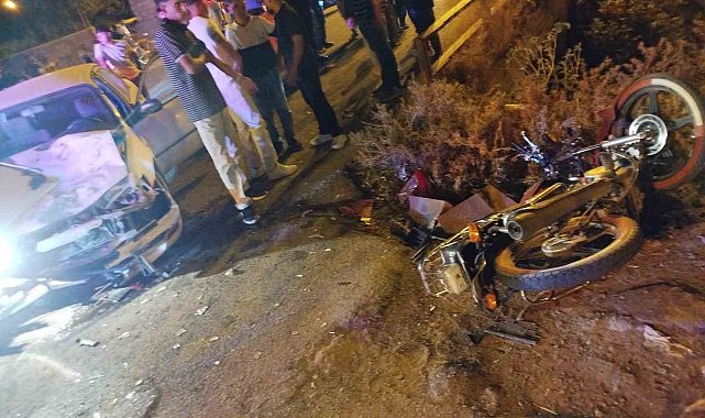Iğdır'da otomobil ile motosiklet çarpıştı: 2'si ağır 3 yaralı